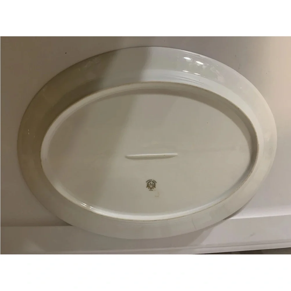 Noritake Cream Floral‎ Oval Platter
